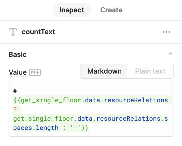 Get resource information about a specific floor
